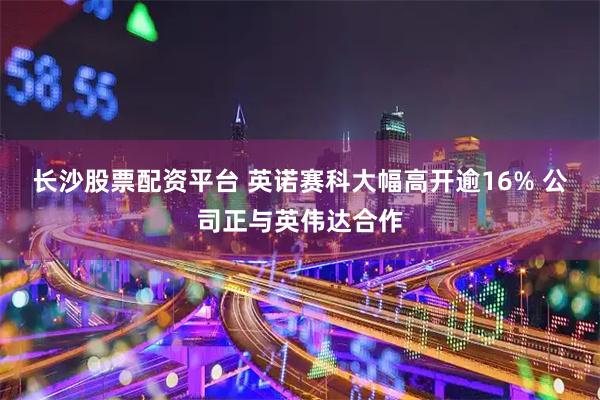 长沙股票配资平台 英诺赛科大幅高开逾16% 公司正与英伟达合作