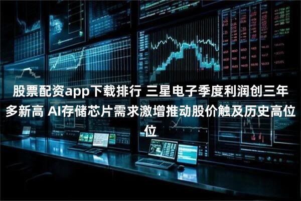 股票配资app下载排行 三星电子季度利润创三年多新高 AI存储芯片需求激增推动股价触及历史高位
